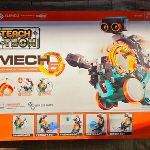 Mech 5 Mechanical Coding Robot - Multicolor